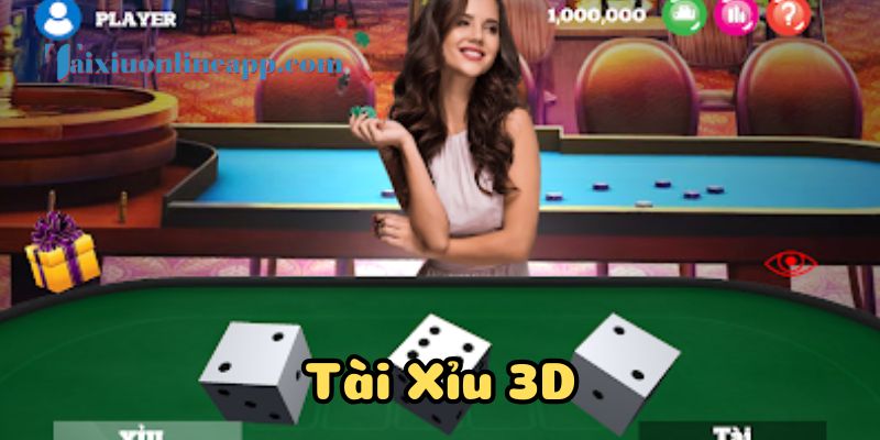 Game tài xỉu 3D đang gây sốt tại nền tảng