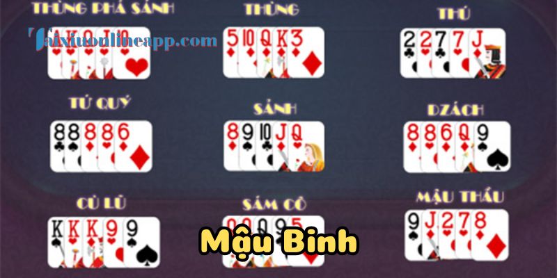Kinh nghiệm chơi Mậu Binh thắng lớn