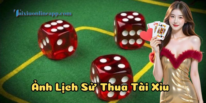 Cập nhật Ảnh Lịch Sử Thua Tài Xỉu theo thời gian chơi