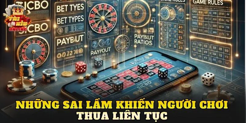 Những sai lầm khiến người chơi thua liên tục