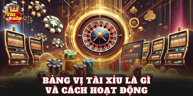 Bảng vị tài xỉu là gì và cách hoạt động
