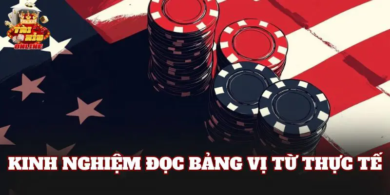 Kinh nghiệm đọc bảng vị từ thực tế