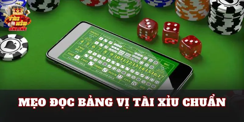 Mẹo Đọc Bảng Vị Tài Xỉu Chuẩn