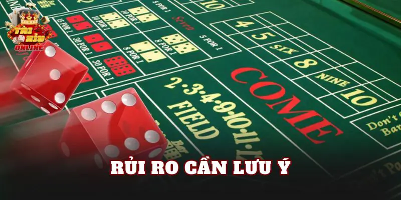 Rủi ro cần lưu ý