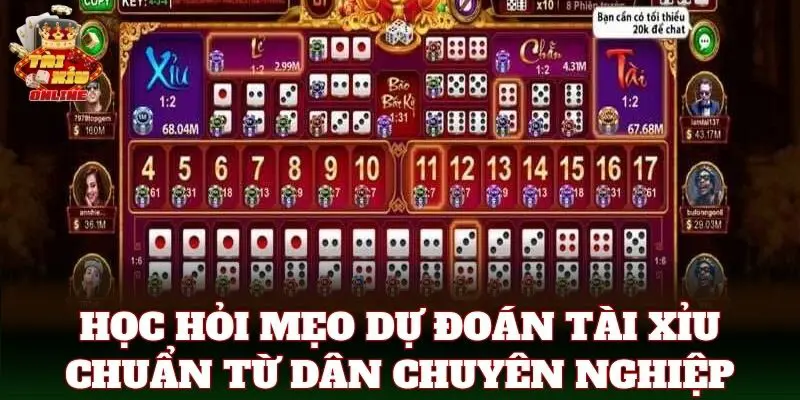 Học hỏi mẹo dự đoán tài xỉu chuẩn từ dân chơi chuyên nghiệp