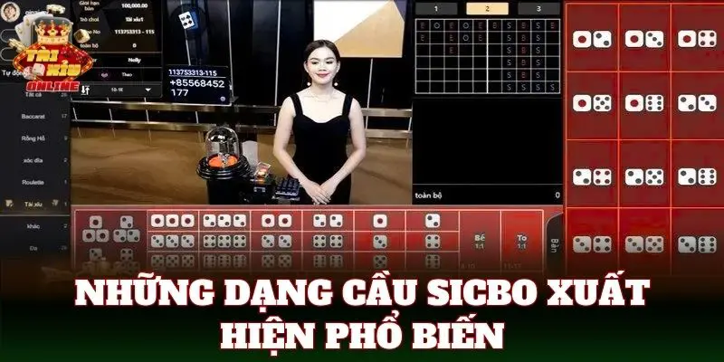 Những dạng cầu Sicbo xuất hiện phổ biến