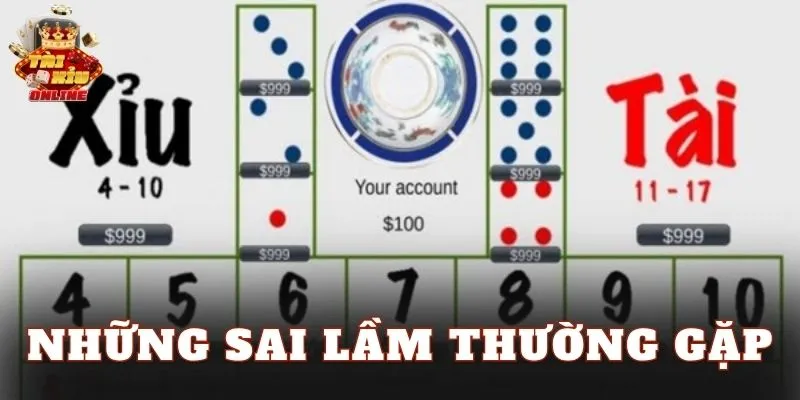 Những sai lầm thường gặp